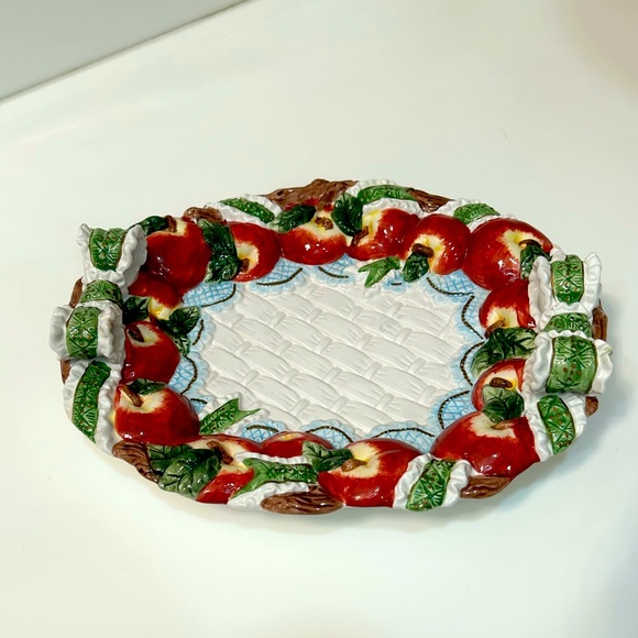 Apple Vintage Dish Tray - Picture 1 of 3